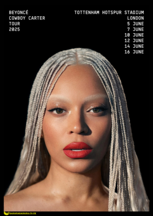 Beyonce Cowboy Carter Tour poster